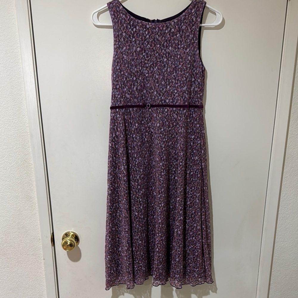 hype Purple Sleeveless Dress- Girls